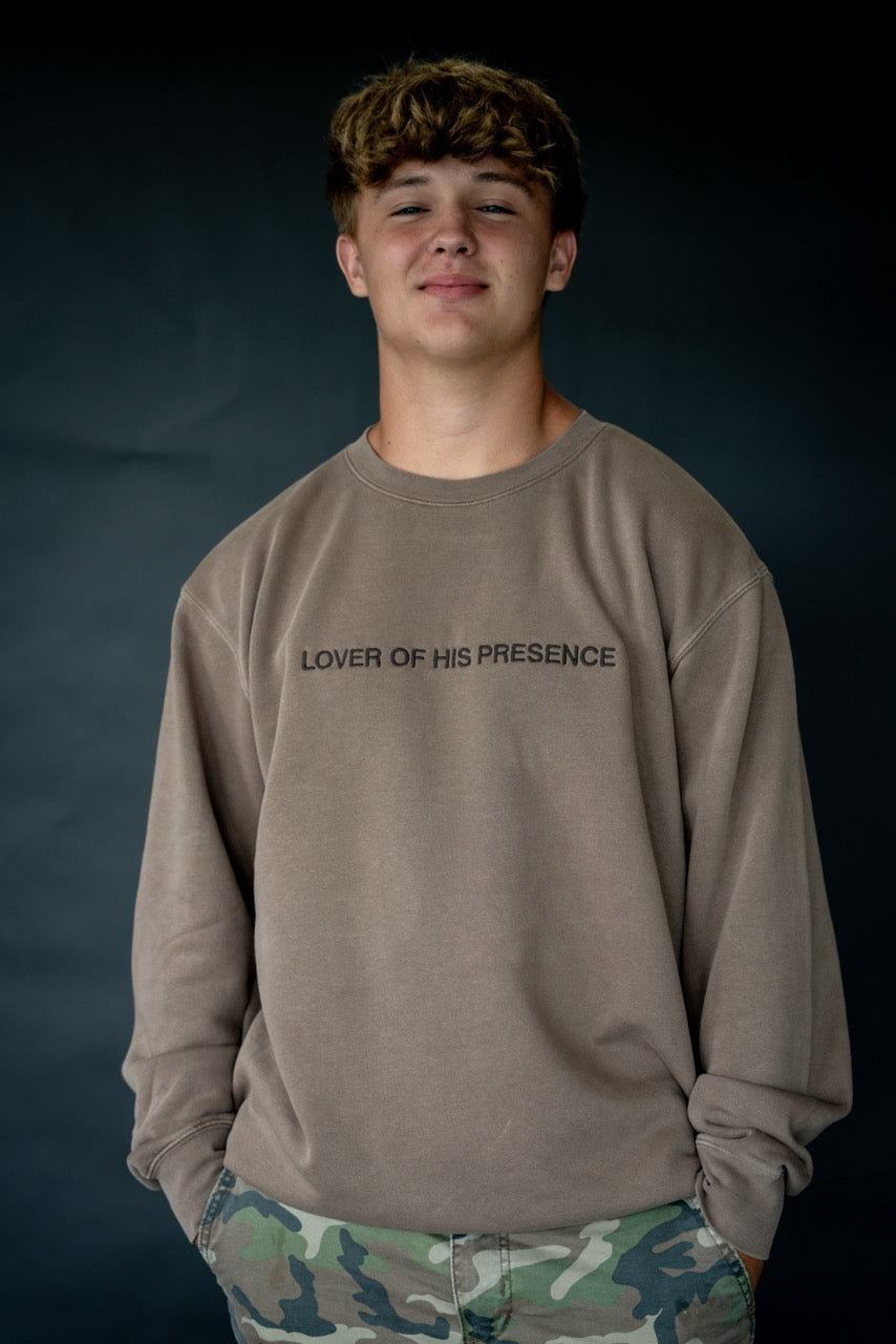 Lover Of His Presence Crewneck