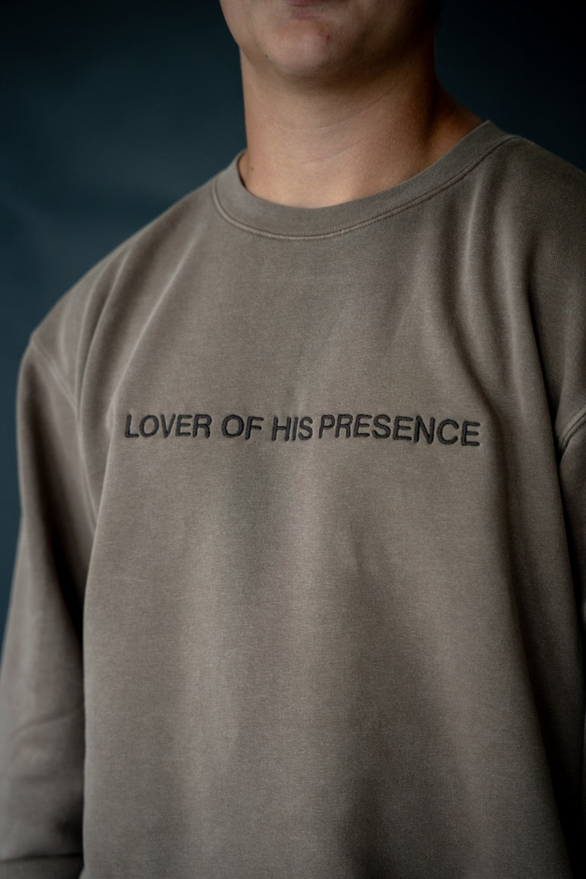 Lover Of His Presence Crewneck