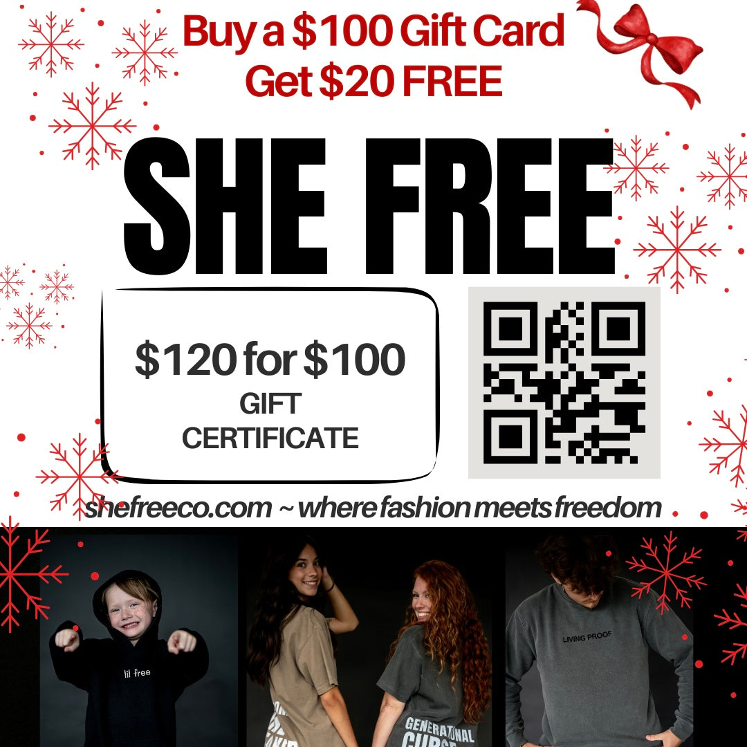 $120 for $100 GIFT CARD