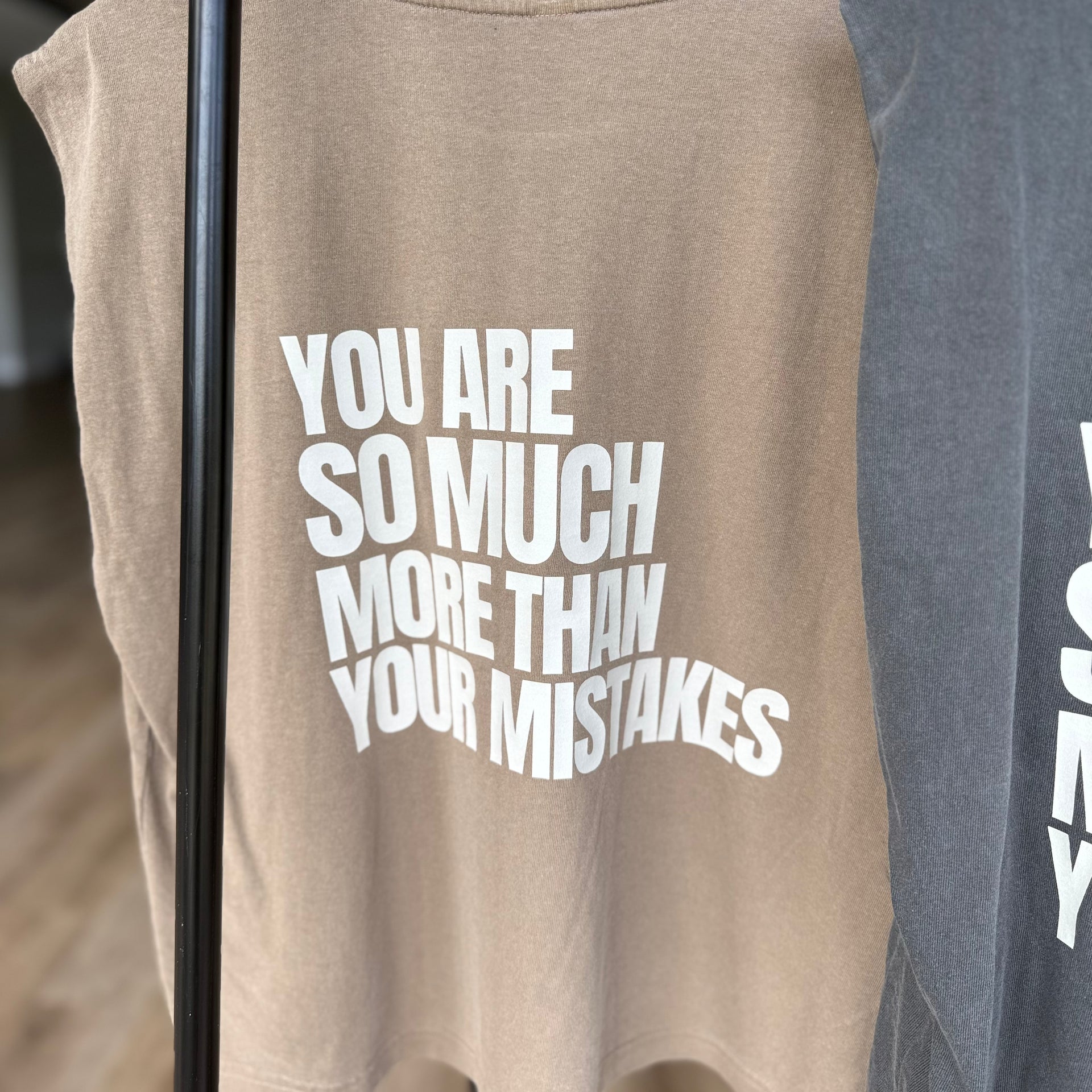 So Much More Than Your Mistakes Muscle Tee